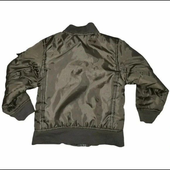 Swiss Cross 2T‎ army green Bomber jacket with patches - Picture 2 of 4